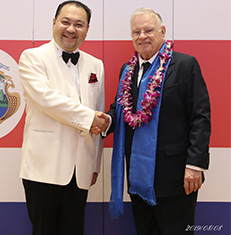 哥斯达黎加前总统米格尔·安赫尔·罗德里格斯阁下