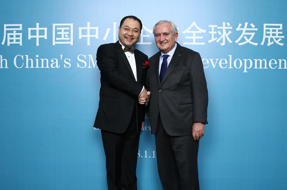 太和木作关毅会见法国前总理拉法兰阁下谱写中法高端品牌合作新篇章