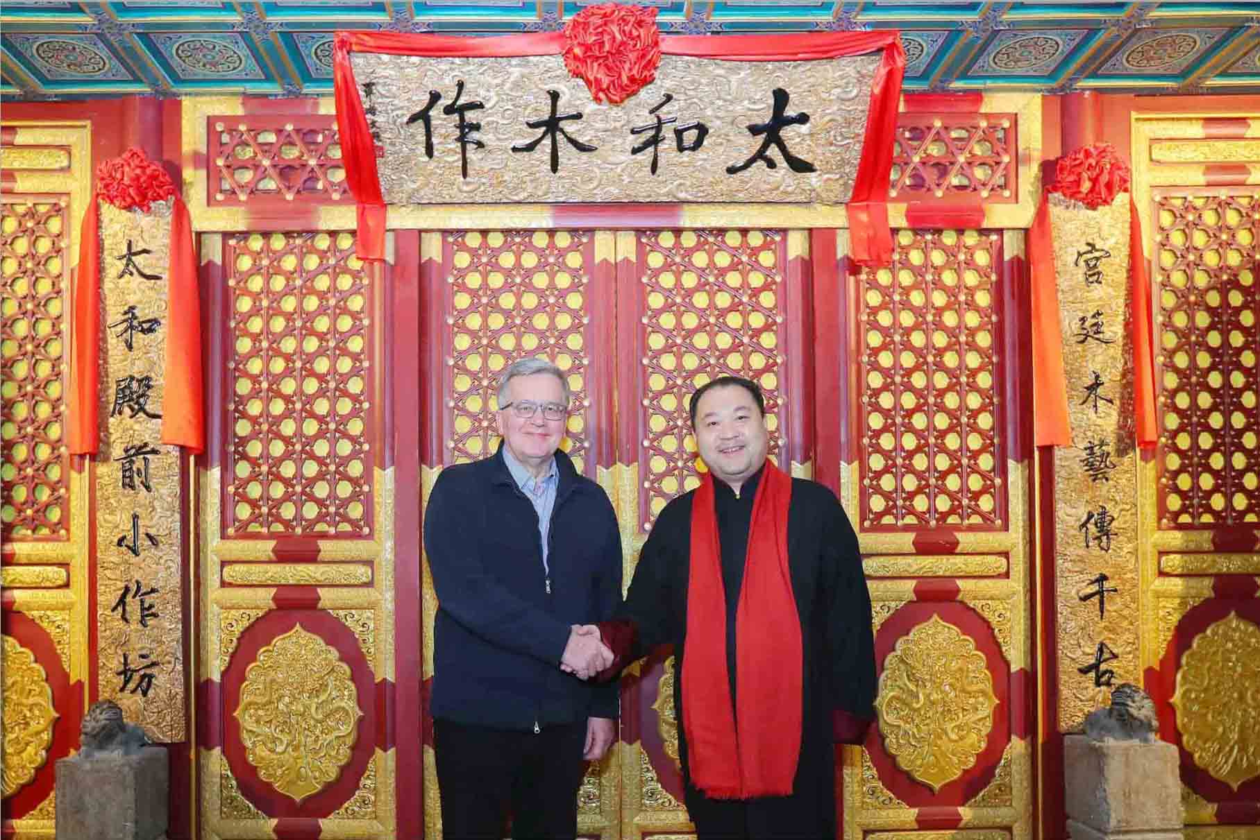 太和快讯|科莫罗夫斯基总统阁下访问太和木作